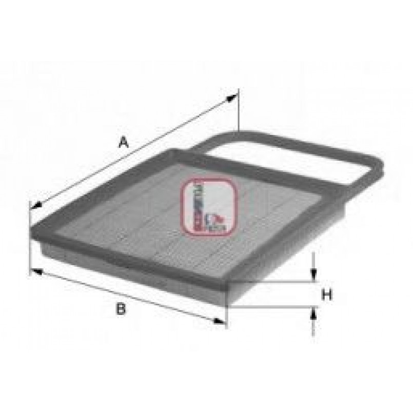 S 8802 A SOFIMA Фільтр повітря